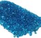 Decorative Round Flat Glass Beads, Vase Filler Beads for Fire Pit Crafts Aquarium Garden Decoration,3-6mm,1-Pound Jar (Marine Blue)